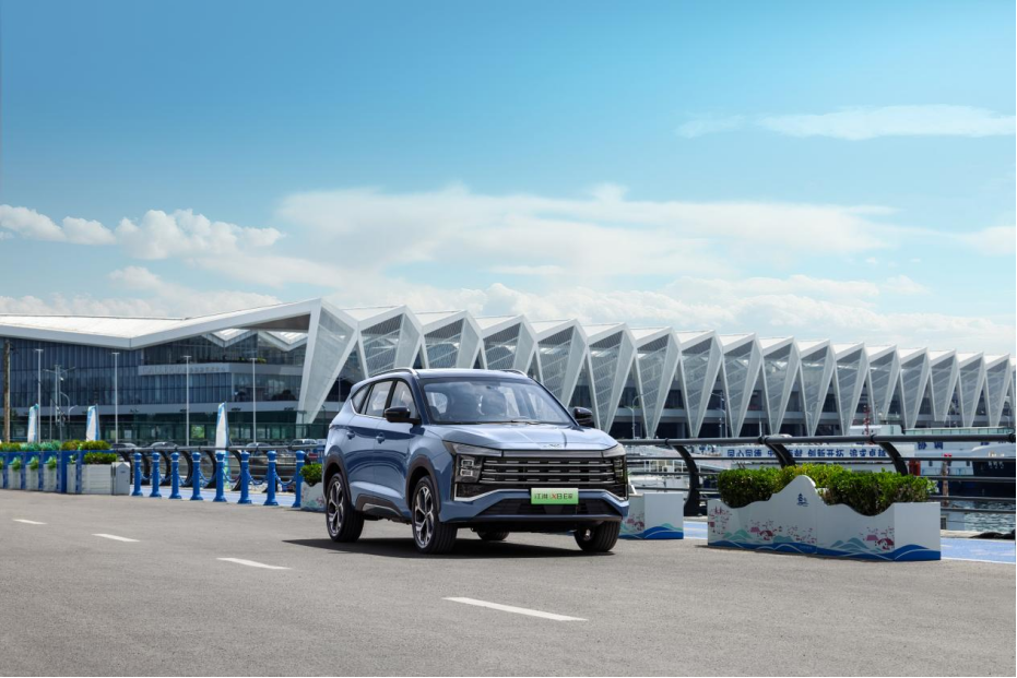 9.98-14.98万元  大七座电混SUV  J9九游会X8 E家正式上市729.png